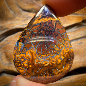 44.8cts - Top Tribal Koroit Nut Opal. Double sided