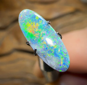 1.3cts - Australian Black Opal from Lightning Ridge - Opal Whisperers
