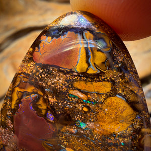 🔨 AUCTION 🔨 68cts - Queensland Boulder Opal Tribal Pattern