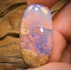 30.4cts - Solid Australian Boulder Pipe Opal
