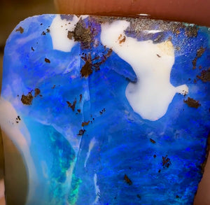 Can’t sell this online Isaac cut 30.4cts - Australian Boulder Opal Rub - Opal Whisperers