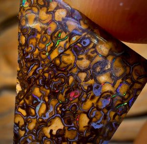 14.3cts - Tan Tribal Australian Boulder Opal from Yowah