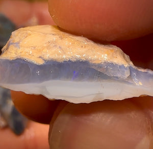 93cts - 11x Lightning Ridge Opal Rough Parcel