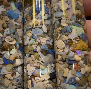 100cts Lightning Ridge Opal Rough Vials. BULK LISTING