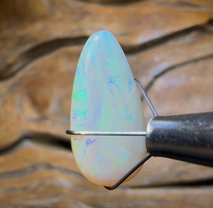 6.31cts - Pure Large Lightning Ridge Crystal Opal