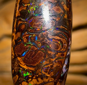 13.6cts - Tribal Queensland Boulder Opal from Yowah. Multicolours!
