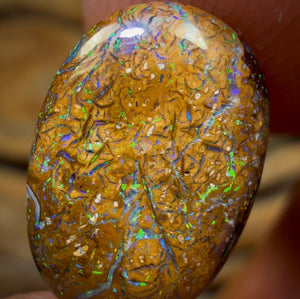 4.7cts - Tan Tribal Yowah Nut Opal. Australian Opal