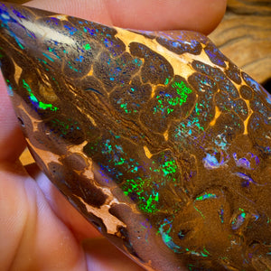 620.5cts - Massive Queensland Boulder Opal Polished Specimen. Bubble Band