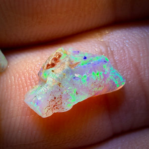 11.5cts - 3x Rare Mintabie Opal Rough Parcel. South Australian Opal