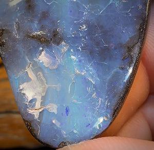 Auction Fall-Through = Your Gain! 🔥 Now More Than 50% Off RRP 🚨 80.9cts - “Turbulent Sea” Queensland Boulder Seam Opal