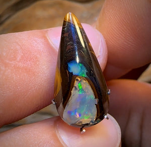 7.8cts - RARE Yowah Nut Crystal Centre Opal