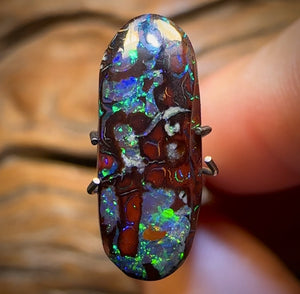 3.35cts - Amazing Pattern Queensland Boulder Opal. Australian Opal