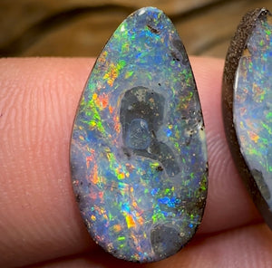 (Template) 11.4cts - Australian Boulder Opal Set - Opal Whisperers