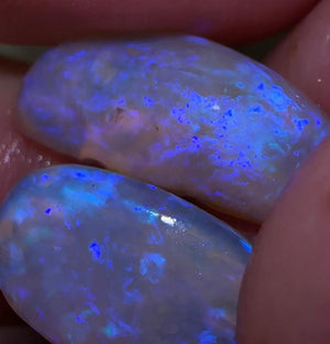 26.55cts - 3 x wood replacement opal rubs - Opalwhisperers