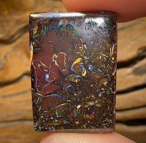 43.1cts - Tribal Queensland Boulder Opal Double Sided. Australian Opal  - Opal Whisperers