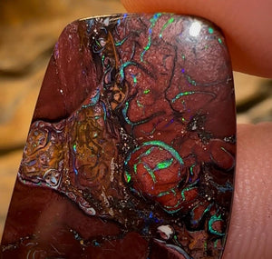 24.5cts - Queensland Boulder Opal - Opal Whisperers