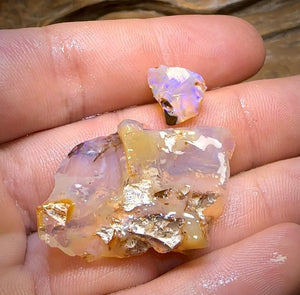 The 48.8cts - Queensland Boulder Crystal Rough. Australian Opal - Opal Whisperers