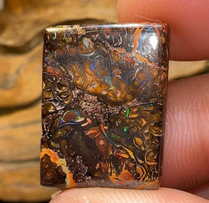 26cts - Queensland Boulder Opal Double Sided - Opal Whisperers