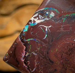 22.2cts - Queensland Boulder Opal Double Sided - Opal Whisperers