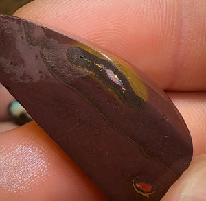 102.2cts - 3x Queensland Boulder Australian Opal Rubs with Kernels - Opal Whisperers