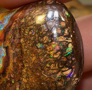 148.1cts - TOP Tribal and Kernel Combo Yowah Australian Boulder Opal. - Opal Whisperers