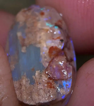 26.55cts - 3 x wood replacement opal rubs - Opalwhisperers