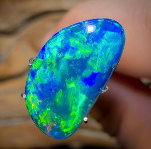 The 6.2Cts - Top Australian Boulder Opal Doublet - Opal Whisperers