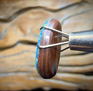 The 6.2Cts - Top Australian Boulder Opal Doublet - Opal Whisperers