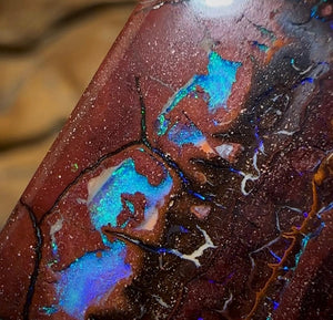 24cts - Queensland Boulder Opal Double Sided - Opal Whisperers
