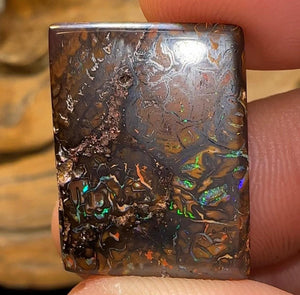 26cts - Queensland Boulder Opal Double Sided - Opal Whisperers