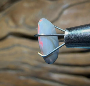 1.7cts - Lightning Ridge Solid Semi Black Opal - Opal Whisperers