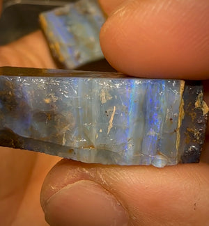 240cts - 3 x boulder rough pro opal cutting material - Opalwhisperers