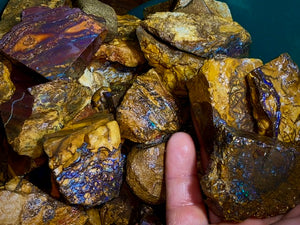 1kg OPAL ROUGH - BUY BULK BARGAIN BOULDER - Opalwhisperers