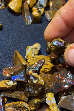 50 + sm rough opal rocks @ a BARGAIN!! - Opalwhisperers