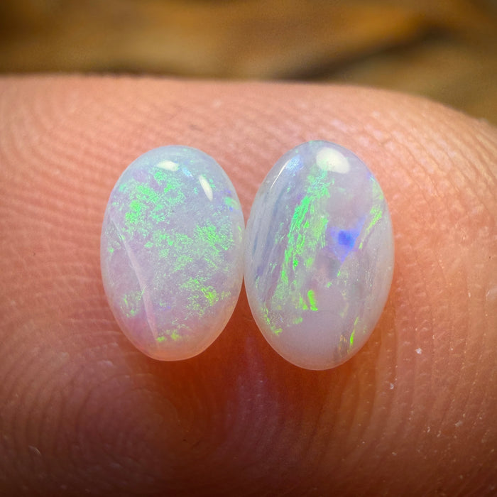 0.35cts - South Australian White Opal Set