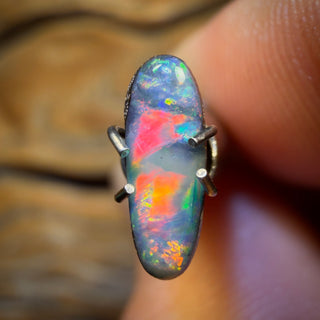 0.8cts - “Small but Sweet” Top Australian Boulder Seam Opal