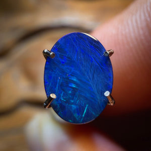 0.95cts - Australian Boulder Opal Doublet