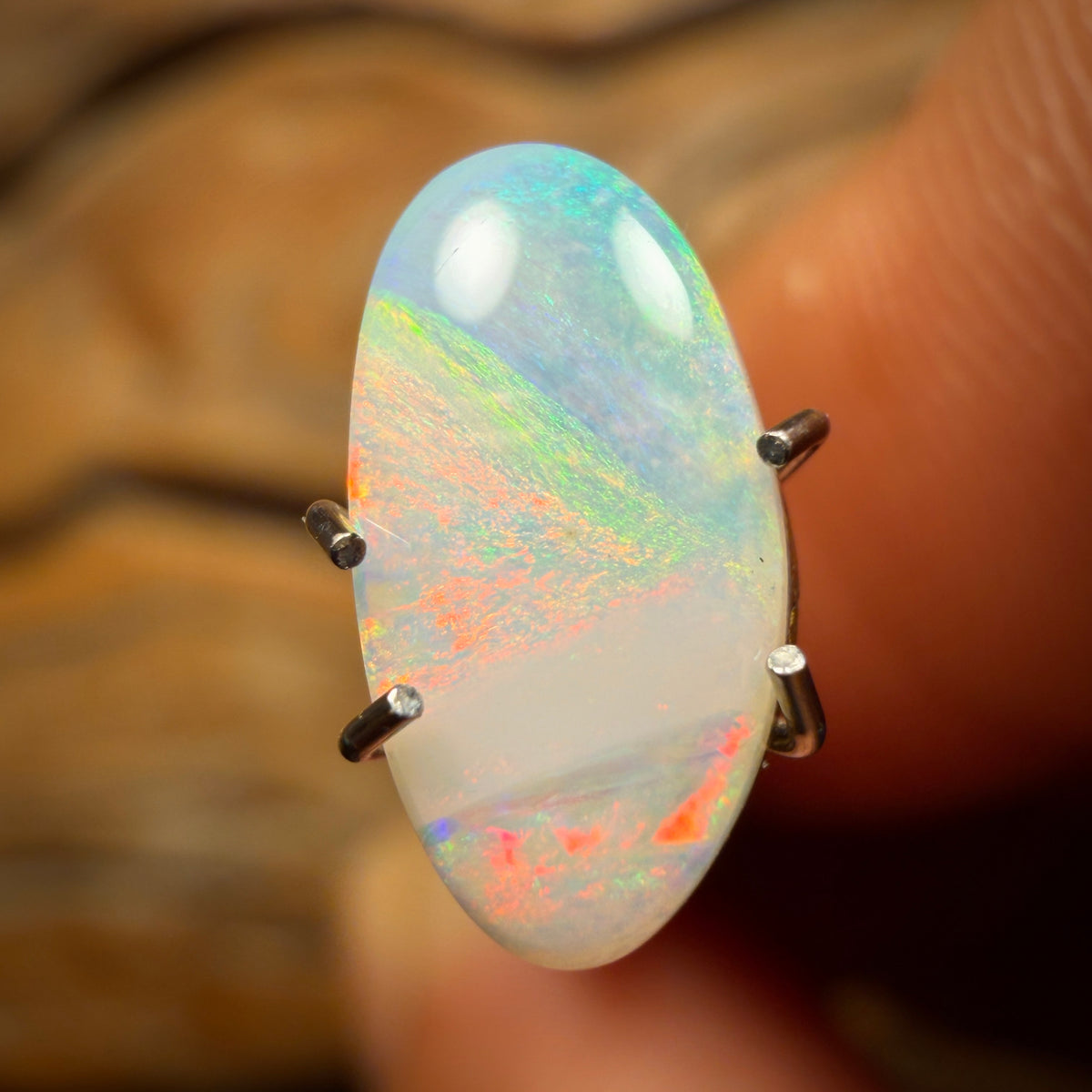 0.9cts - Queensland Boulder Seam Opal from Winton