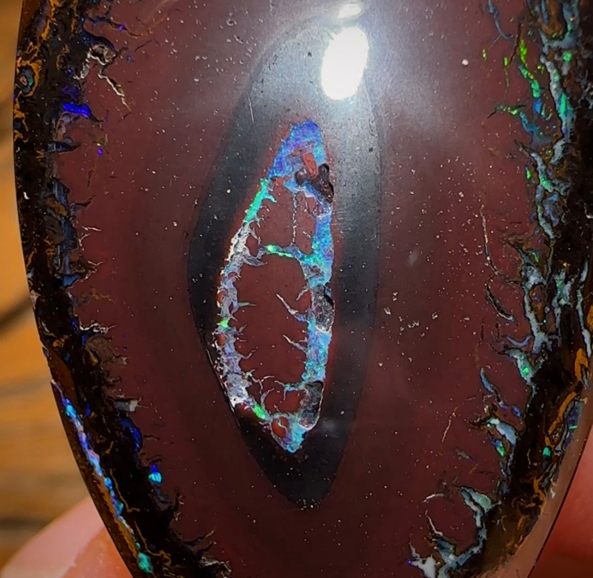 45.2cts - Tribal Queensland Boulder Opal from Koroit