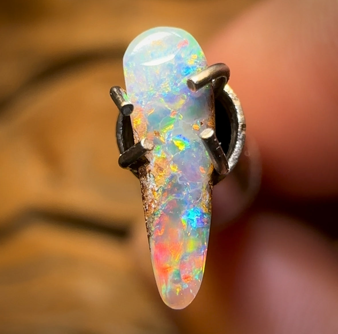 🔨 AUCTION 🔨 0.32cts - Queensland Boulder Seam Opal