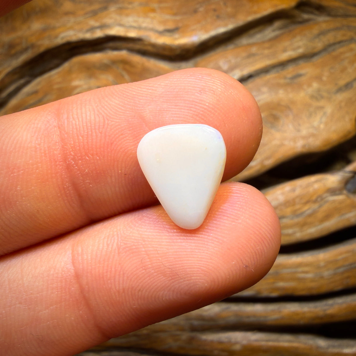 🔨 AUCTION 🔨 No Reserve 2.5cts - South Australian White Opal from Coober Pedy