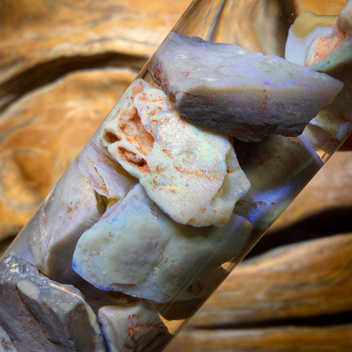 115cts - Lightning Ridge Opal Vial