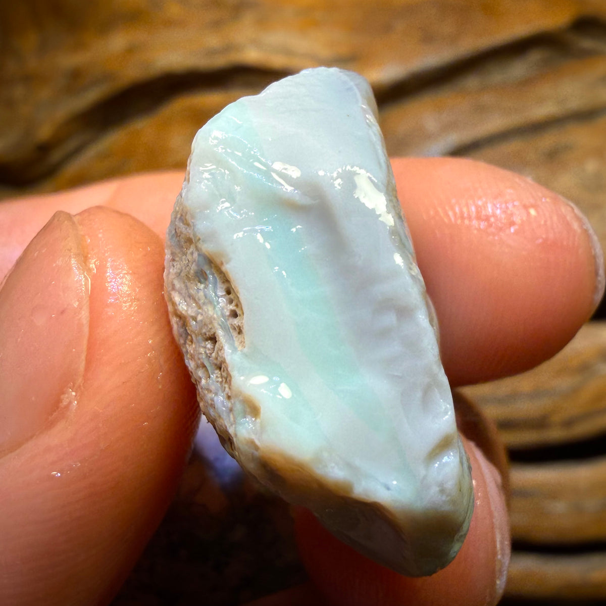 167.1cts - 5x Lightning Ridge Opal Rough Parcel