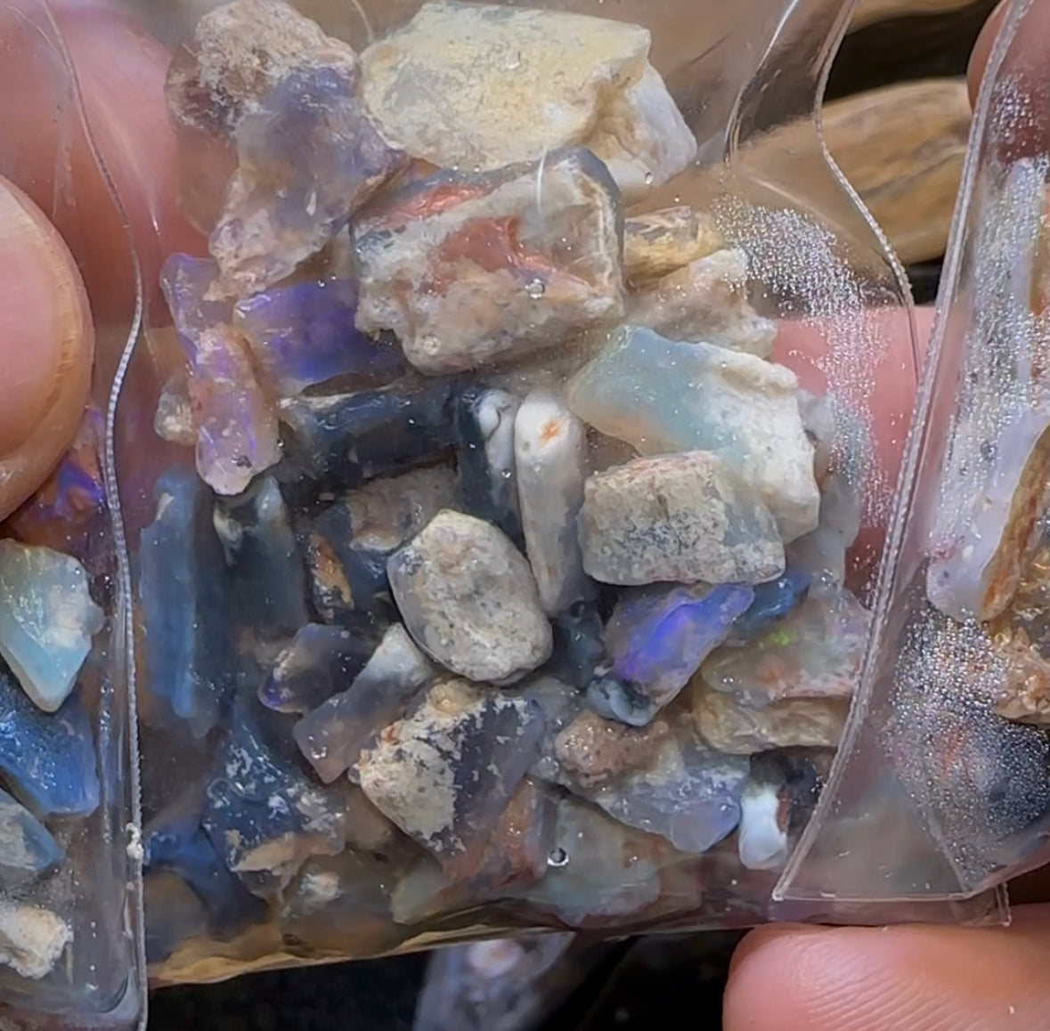 100cts - Lightning Ridge Fossil Rough Opal Specimen Parcels. BULK LISTING BARGAIN $2/Ct - Opal Whisperers