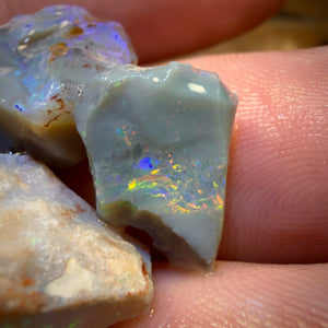 🔒76.4cts - 15x Lightning Ridge Opal Rough Parcel