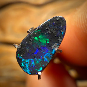 TGIF 1.2cts - Queensland Black Boulder Seam Opal