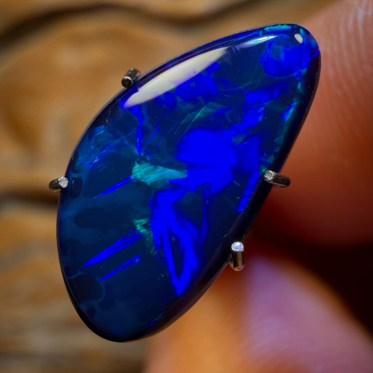 2.4cts - “Aurora” Wow Lightning Ridge Opal Doublet