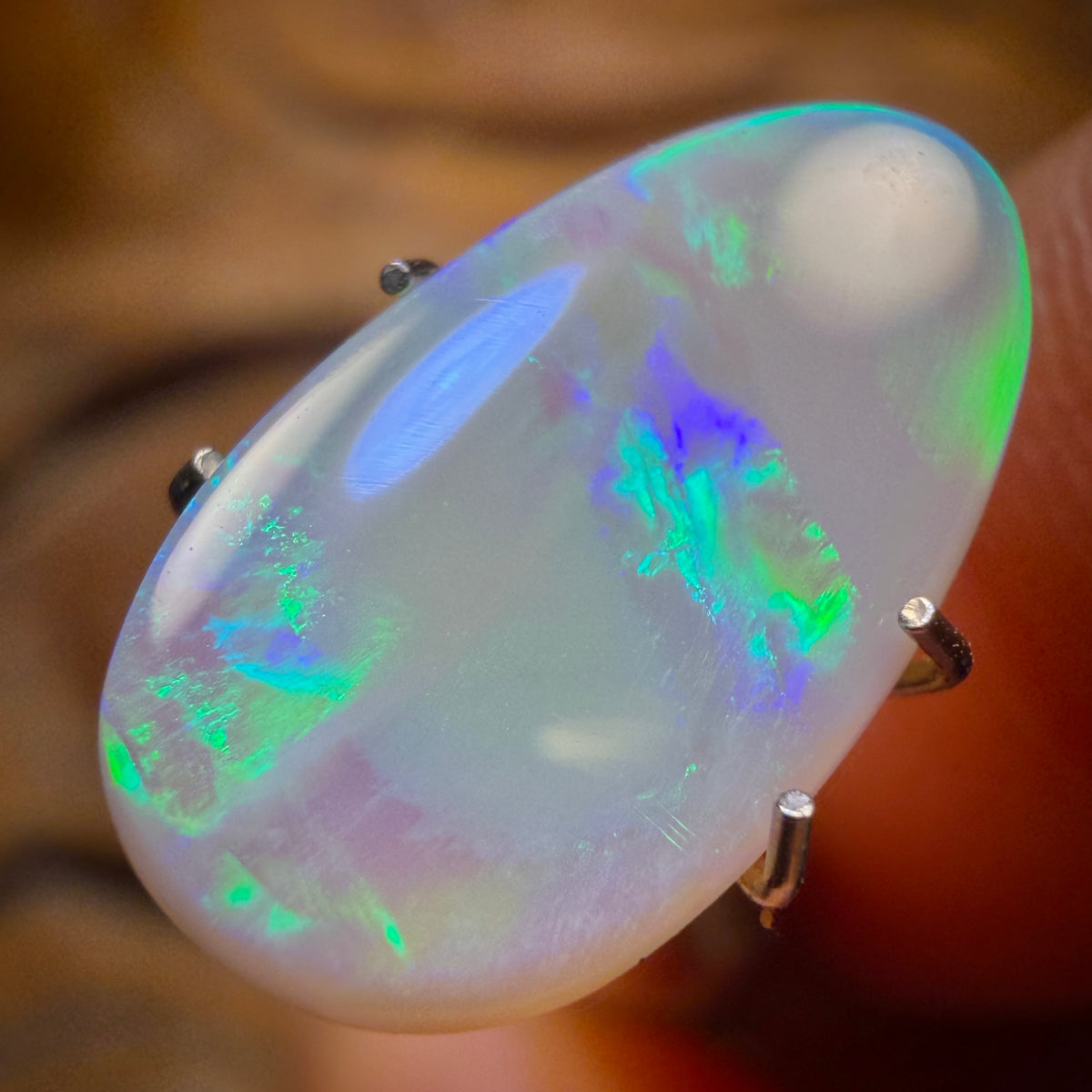 2.7cts - Lightning Ridge Solid Light Opal