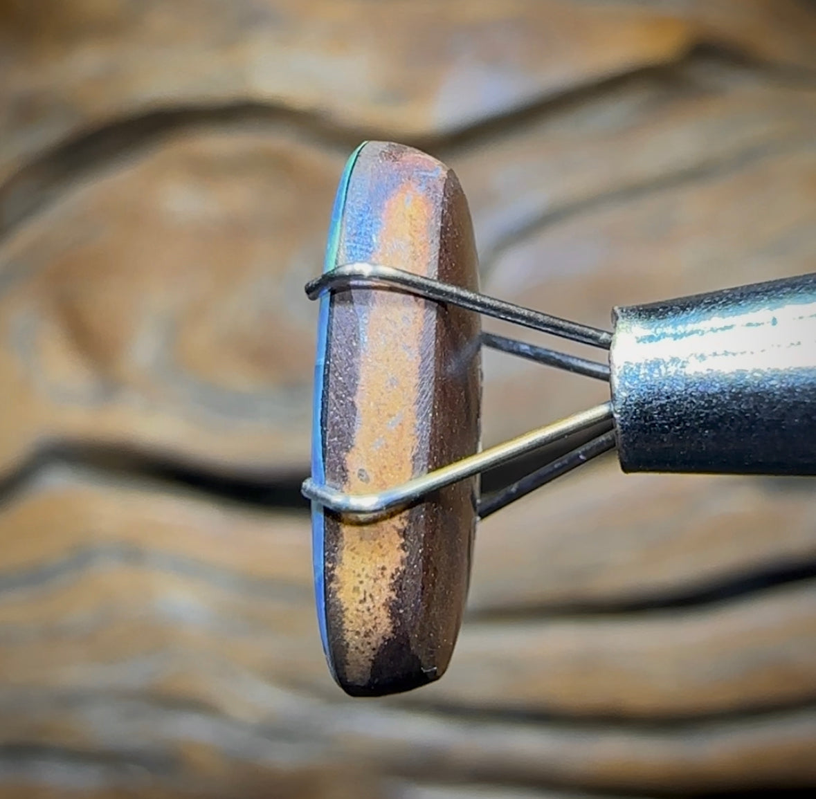 4.7cts - Large TOP Australian Boulder Opal Doublet - Opal Whisperers