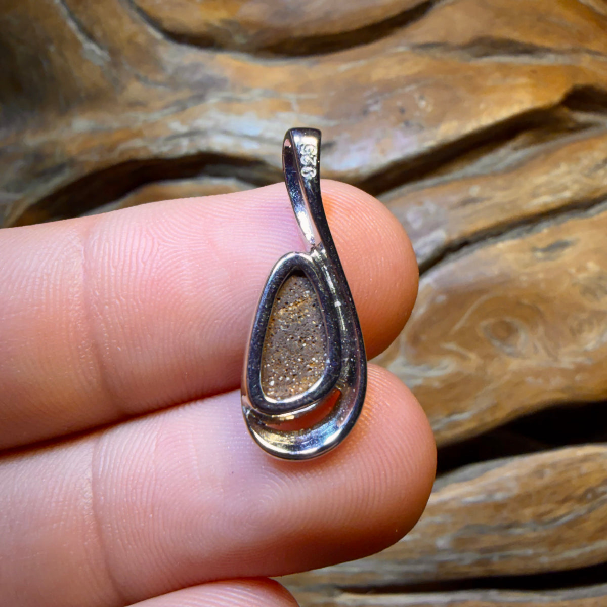 OpalFest 80% Off WildCard! Sterling Silver - Queensland Boulder Opal Doublet Pendant